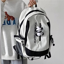 书包小号暗黑系工装风学生mini双肩包女街拍复古休闲户外迷你背包