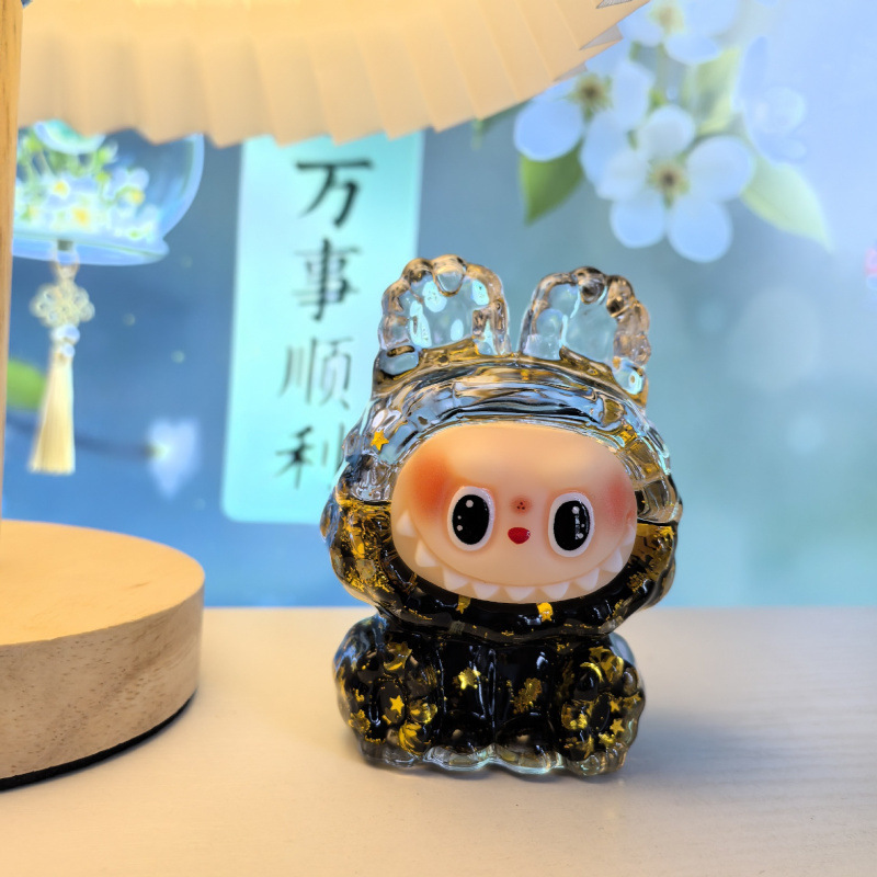 抖音爆款入油流沙盲盒创意精品公仔手办桌面摆件装饰品批发|undefined