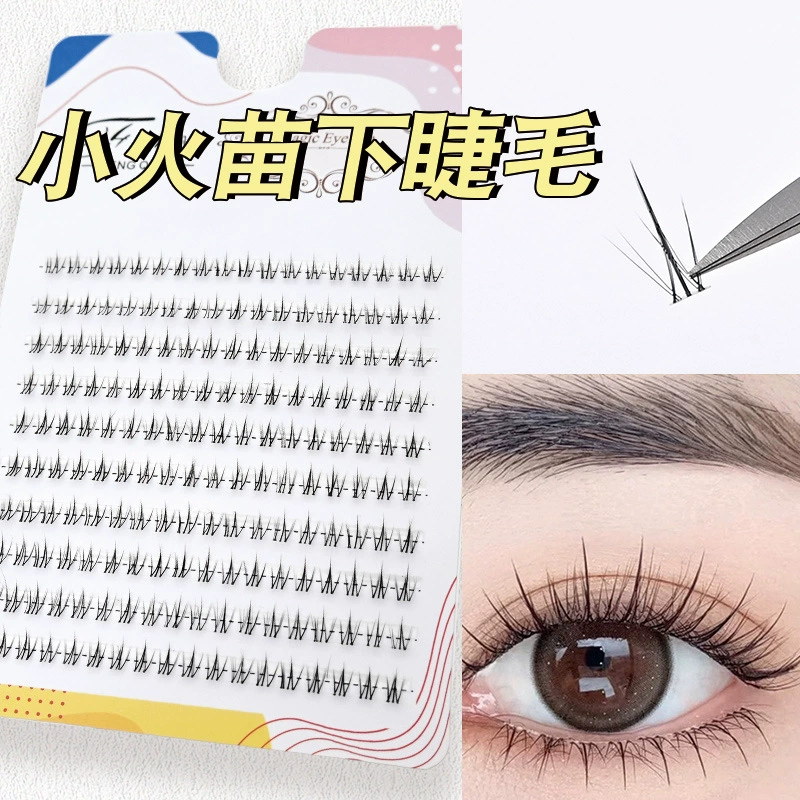 Capacious transparent realistic false eyelashes, comics for eyelashes