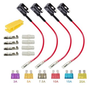 4PCS 12V24V��׼ACU���͎������۽z��(3A 5A 7.5 5A 10A 15A 20A)
