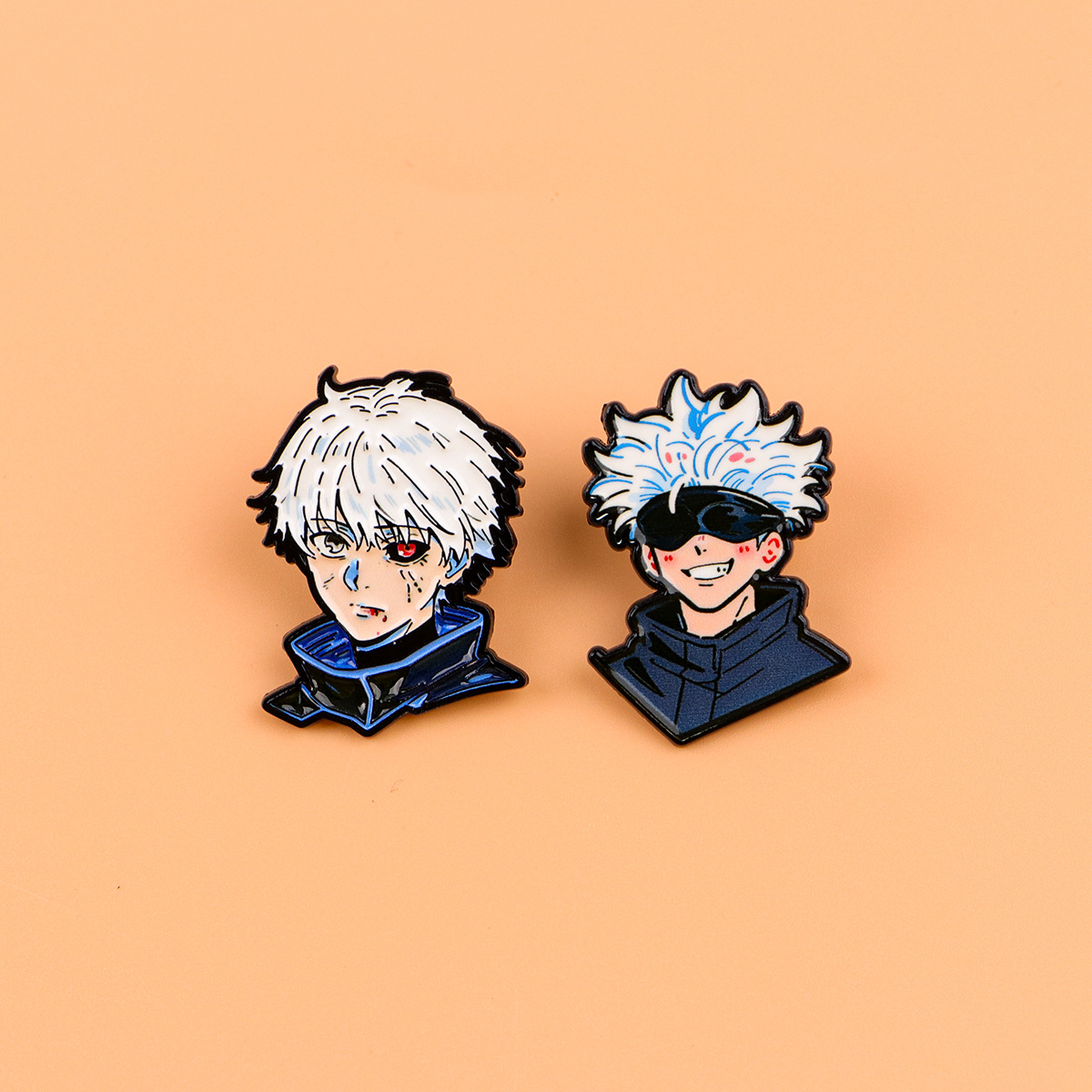 Anime Jujutsu Kaisen Brooches, Badges, Clothing Accessories, Backpack Decorations, Alloy Pins