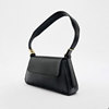 Black minimalistic trend universal one-shoulder bag, underarm bag, autumn, trend of season