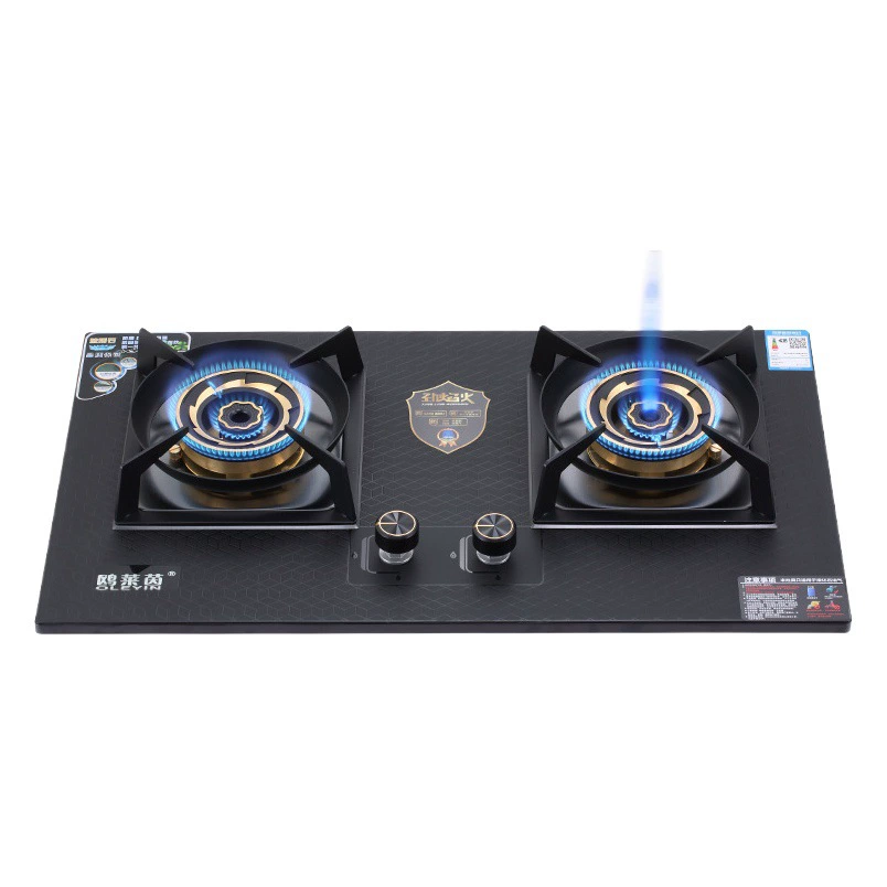 Газовая плита Двойная плита Бытовая плита, встроенная взрывозащищенная пожарная плита двойного назначения, газовая плита, сжиженный природный газ, газовая плита оптовая продажа