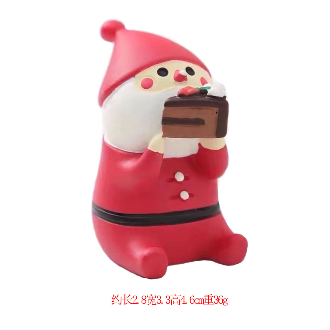 초콜릿 산타 먹기