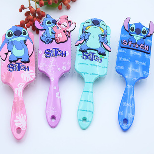 Manufacturers supply large square comb wave point comb plastic comb children's cartoon comb massage air cushion comb in stock
