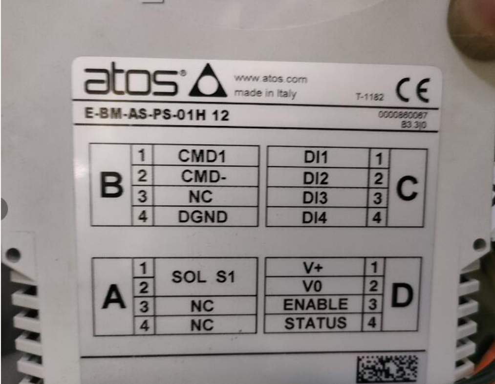 阿托斯ATOS放大器 E-MI-AC 01F/RR原装现货价格优势