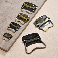 Jingmao Hardware: 6 Styles of New Chinese-Style Home Decorations—Antique-Style, Flat Hardware Handles with Camphor Wood Box Handles and Side Details