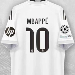 2526 レアル・マドリード ジャージ 5番ベリンガム 7番ヴィニシウス 10番ムバッペ ホーム＆アウェイ サッカーユニフォーム