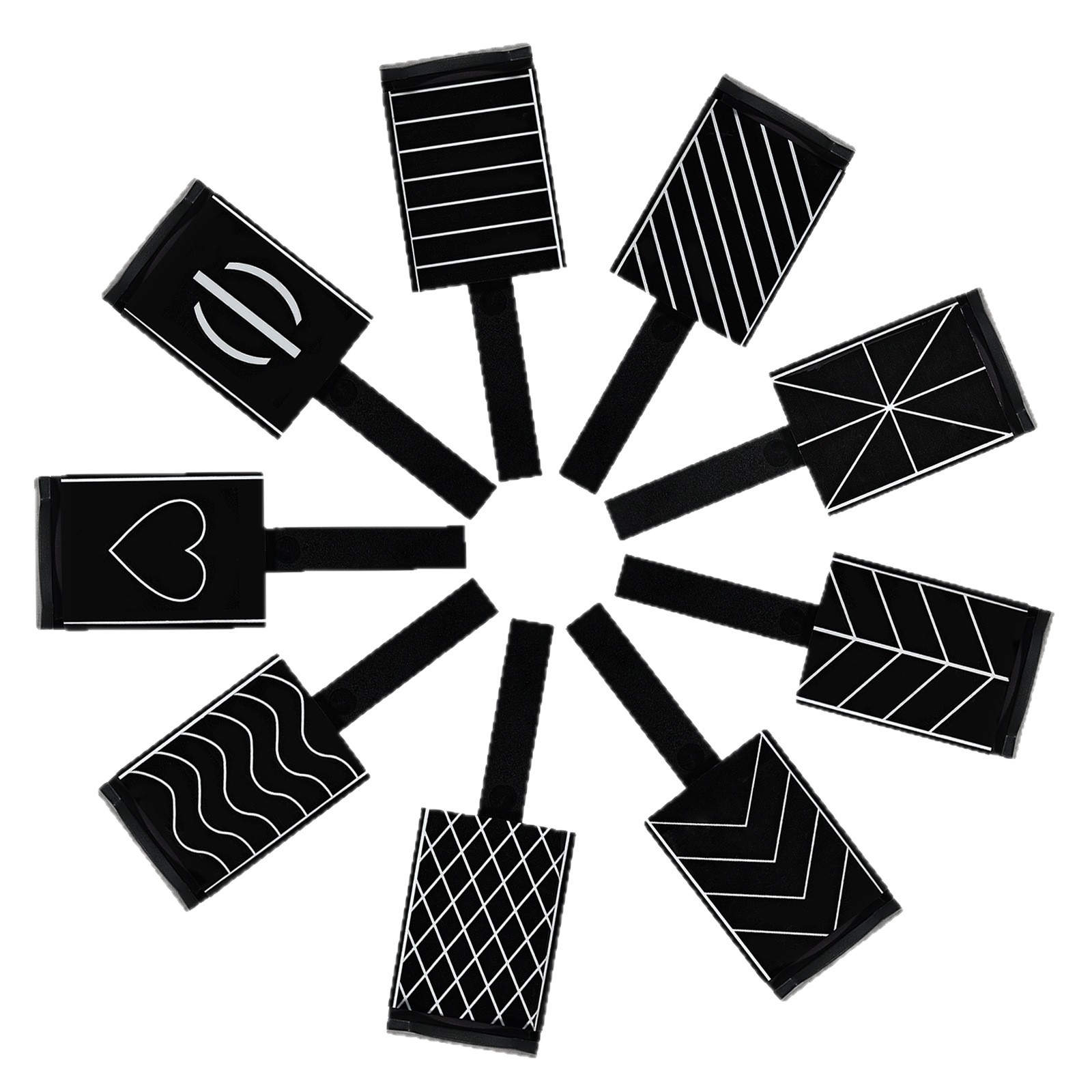 Herramientas para decoración de uñas, imán magnético súper fuerte para ojo de gato con varios estilos, imán para gel de ojo de gato, varita magnética multifuncional pequeña