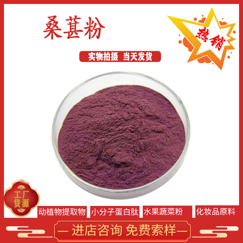 桑葚果粉 桑葚果汁粉 桑葚提取物 果粉现货供应 全国包邮 桑葚粉