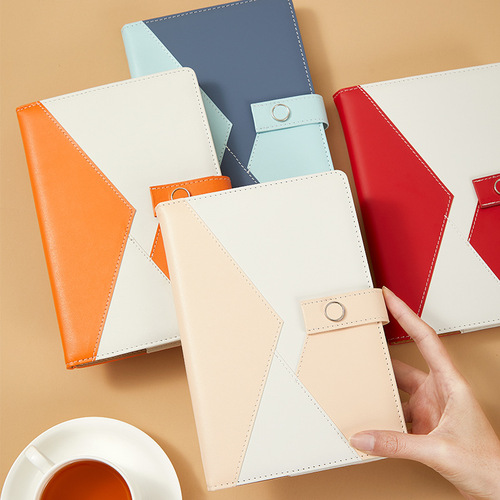 Notebook Business Splicing Notepad Work Notebook Advanced Office Handbook Diary Notebook Set Customized