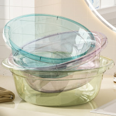 厚みのある落下防止洗面器キッチン透明食器洗いシンク学生寮大型洗濯シンク家庭用ベビーフットウォッシュ