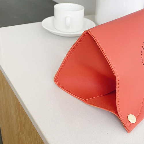 Gunus bathroom toilet tissue box Nordic living room paper box washcloth storage box leather toilet paper box