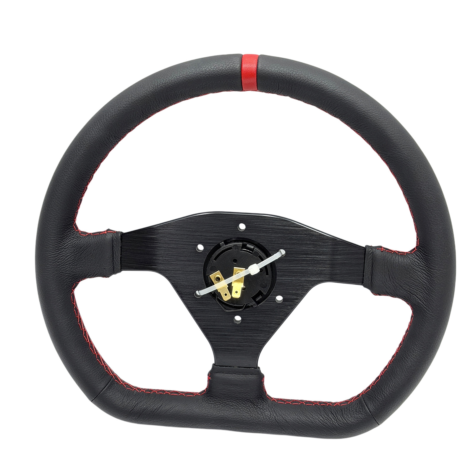Factory Direct Sales Car Modified Steering Wheel, Genuine Leather 320mm Steering Wheel, Universal Steering Wheel for Racing Competition