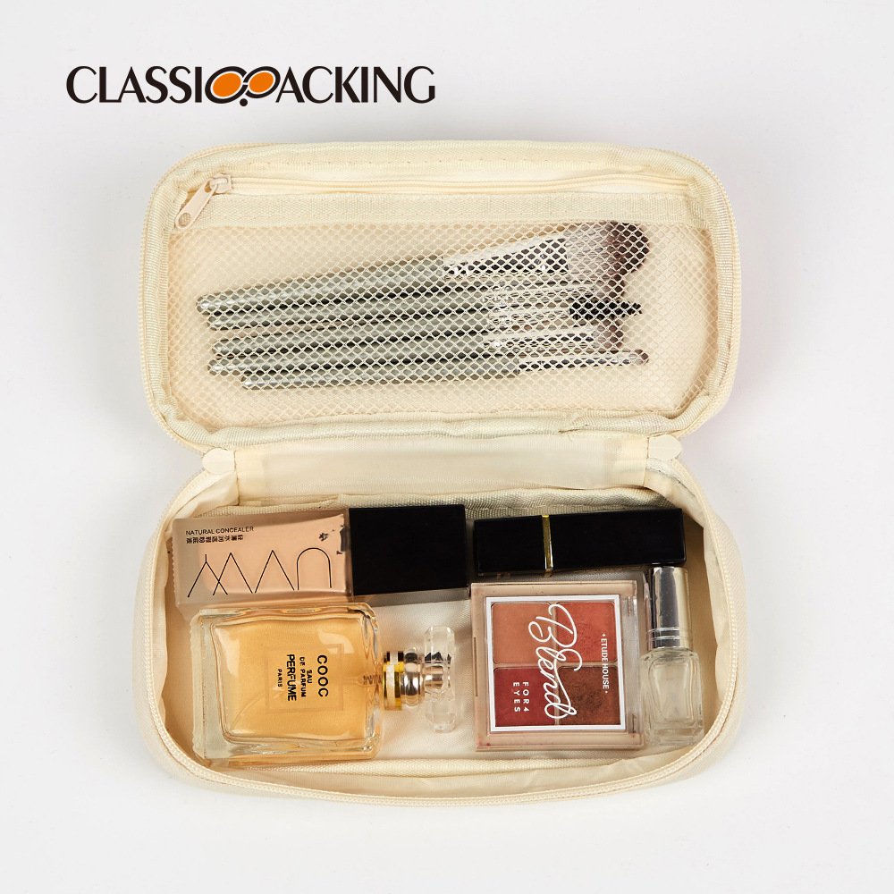 Estilo coreano simple bolsa de papelería de gran capacidad bolsa de lápiz de múltiples capas caja de papelería linda bolsa de papelería se puede imprimir logo