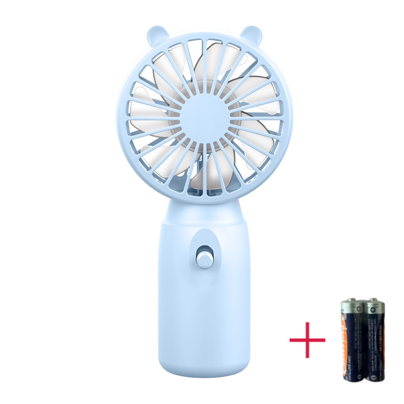新型手持ち小型ファンミニ乾電池携帯型扇風機イベントプレゼント卸売り小型扇風機ロゴ|undefined