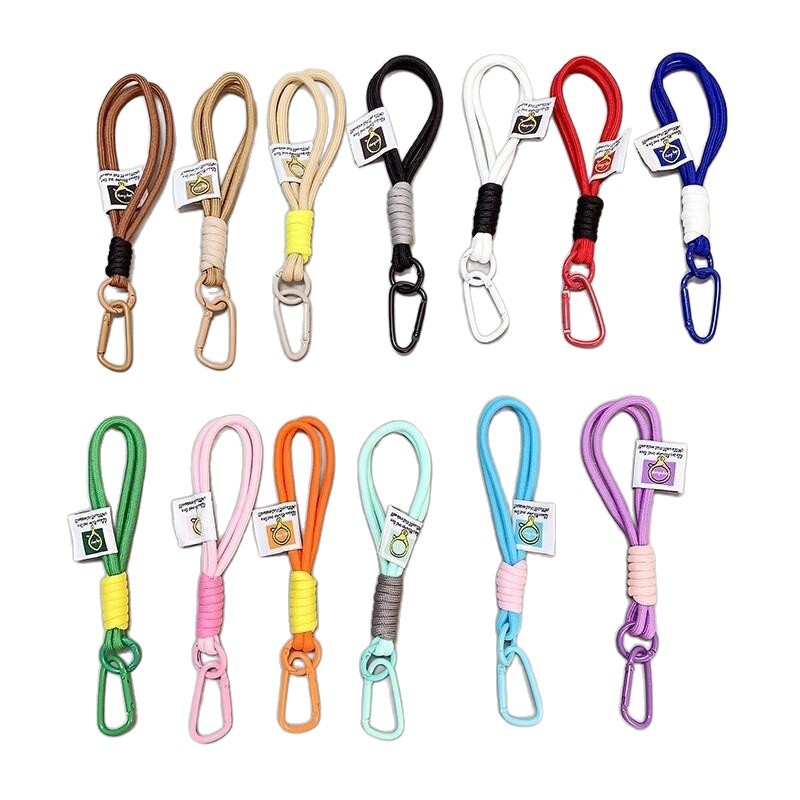 Llavero y Colgante para Bolso de Poliéster Tejido Decorativo para Teléfono y Bolso