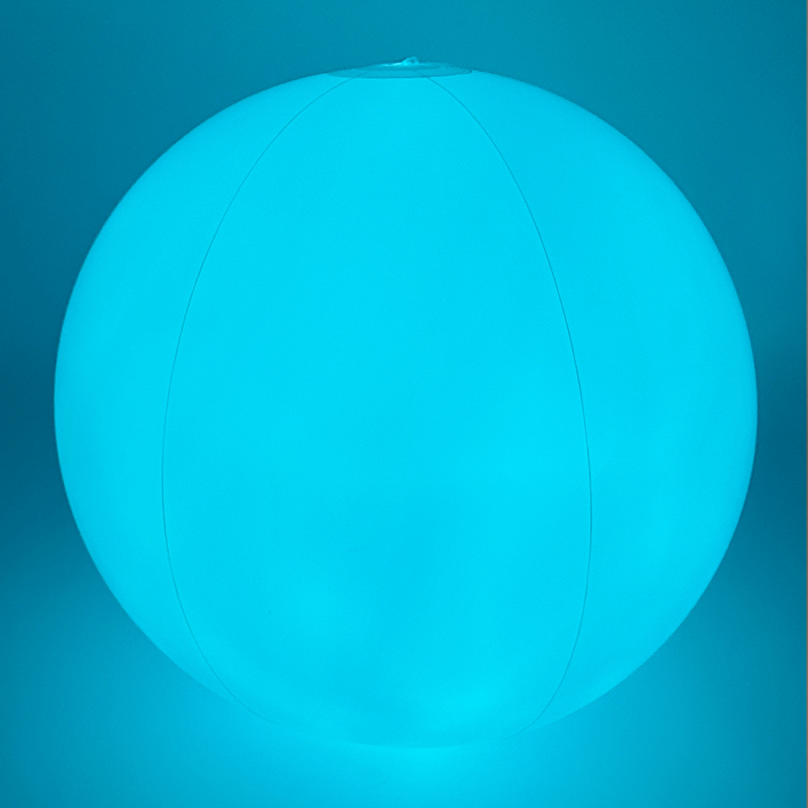 LED light + remote-controlled inflatable light-up ball (60cm) + remote control