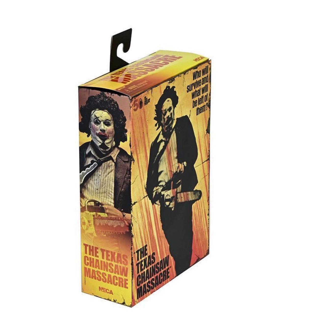 Оригинал NECA 41607 Skinny Face "Техасская резня бензопилой" юбилейное издание 50 лет, фигурка 7 дюймов