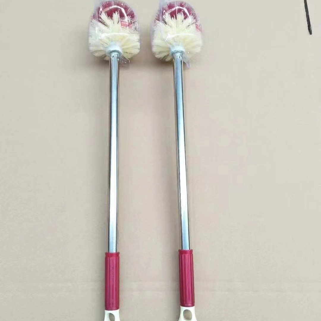 Ball Handheld Simple Plastic Toilet Toilet Toilet Brush Toilet Cleaning Brush Hard Hair Single Bathroom Cleaning Supplies