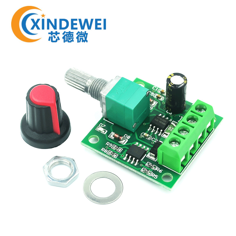 PWM DC motor speed controller 1.8V 3V 5v 6v 12V 2A speed control switch switch function 1803BK
