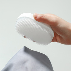Laundry brush with soft bristles that does not damage clothes, cleans collars and underwear, small brush, multi-functional household cleaning board, shoe cleaning brush