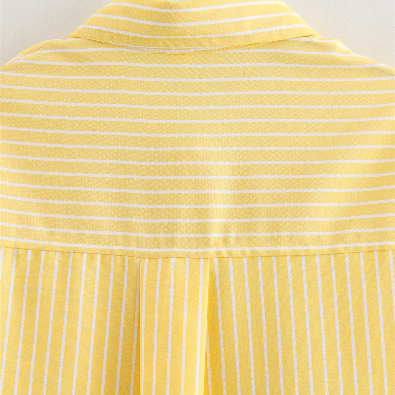 Women's Casual Loose Fit Stripe Shirt With Pocket, Long Sleeve Polo Collar Blouse, Comfortable Breathable Tops For Spring Summer_ecoleips.com