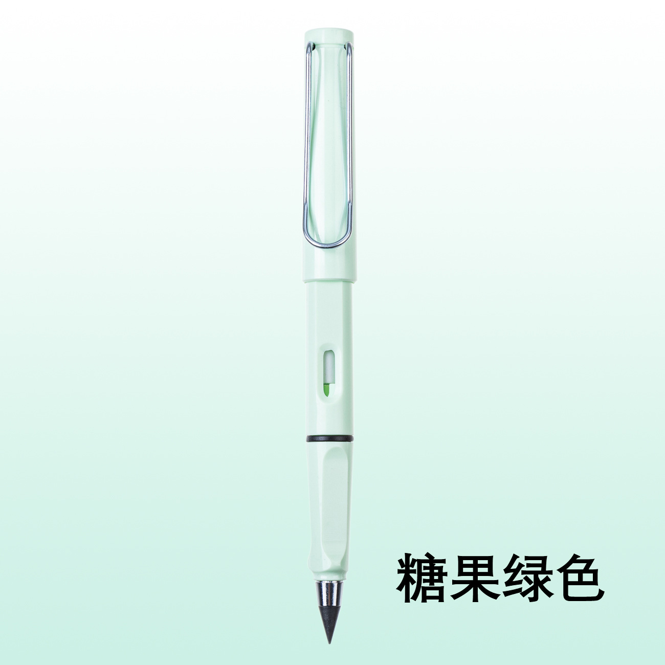 Negro tecnología eterna lápiz no hay necesidad de cortar la tinta estudiante formal práctica pintura no es fácil romper lápiz borrable