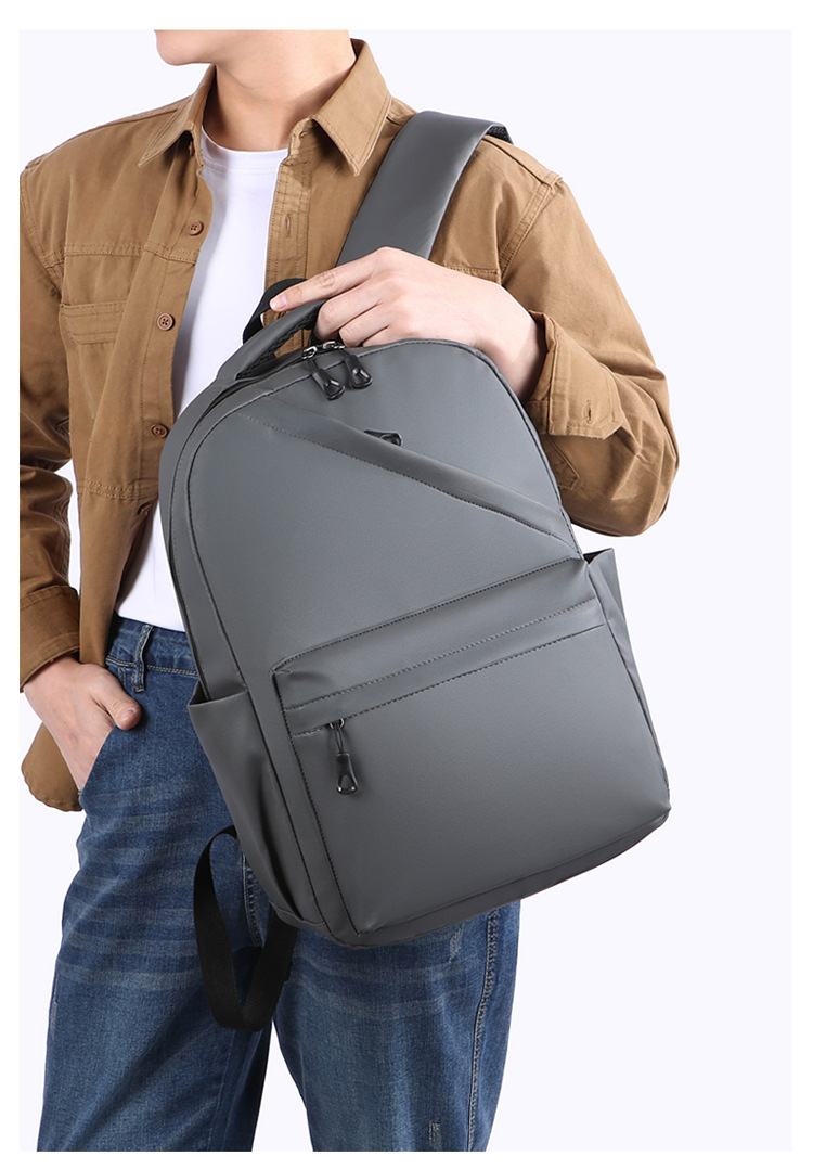Amazon backpacks for men's business trips, new large-capacity computer bags, and multi-functional school bags for students undefined