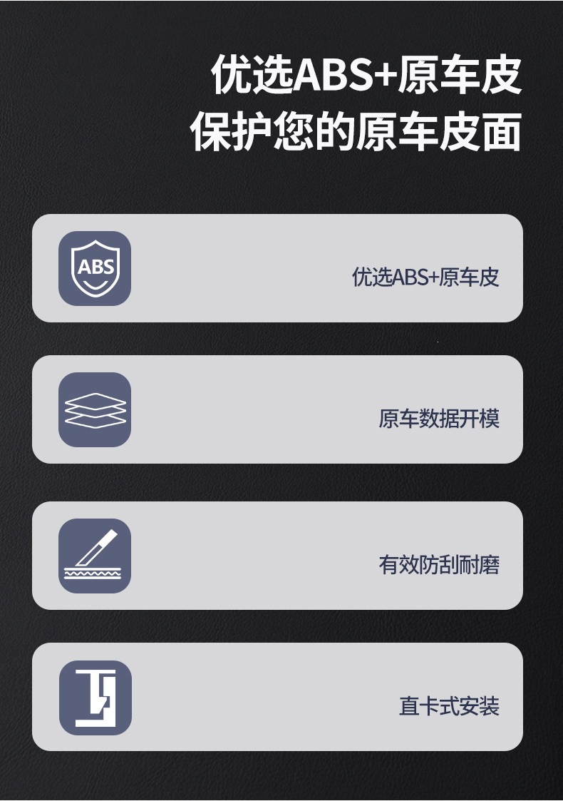 Tesla rear air vent cover updated version Model YL3 rear screen protective frame armrest box cover pad accessories