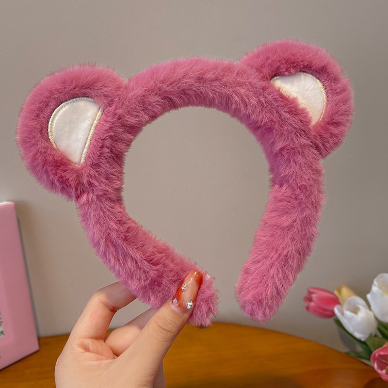 Ours en peluche rose 34#
