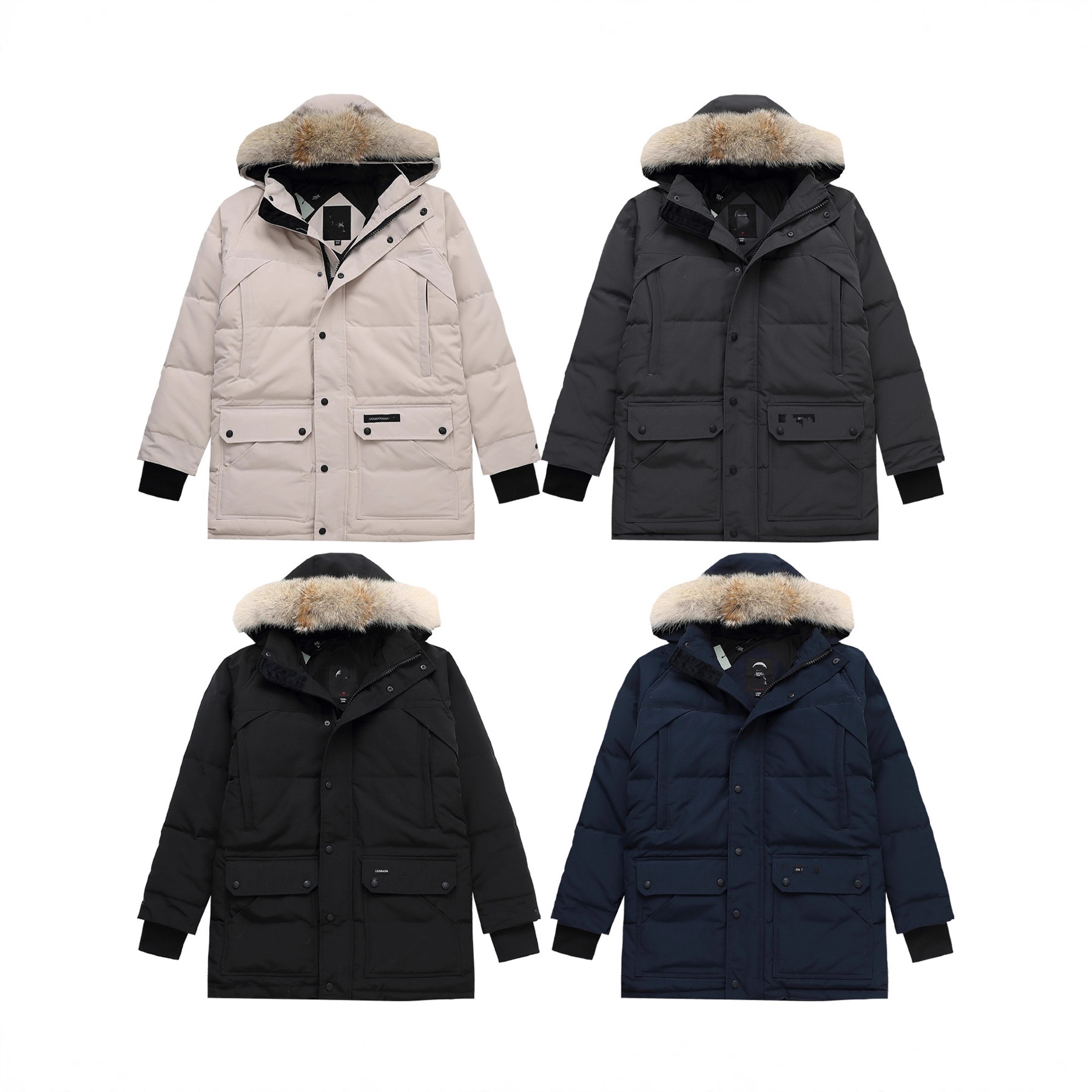 High-end trendy European and American brand winter new arrivals: CG outdoor warm down jacket/coat, affordable alternative to European goods.