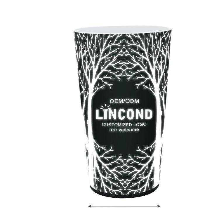 Fabricante LED taza luminosa de agua de inducción luminosa taza de agua bar cerveza taza de regalo atmósfera taza de bebida de plástico