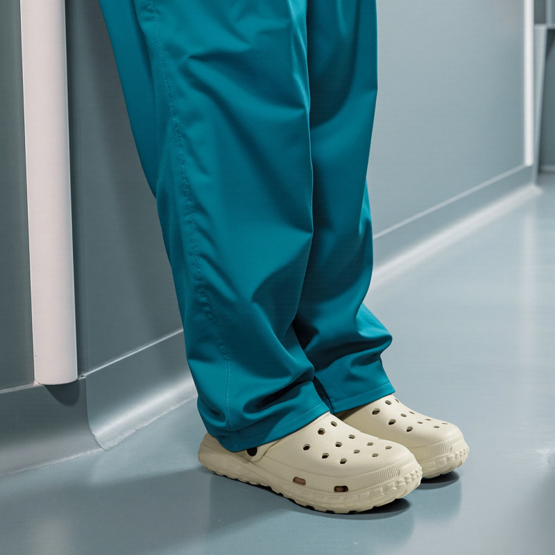 成人抗菌eva洞洞鞋男2025新款沙滩防滑踩屎感包头拖鞋女夏季外穿|undefined
