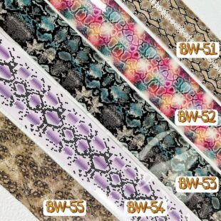 Nail Art Autumn and Winter French Leopard Print Stickers New Transfer Paper 2024 Cross-border New Nail Art Stickers