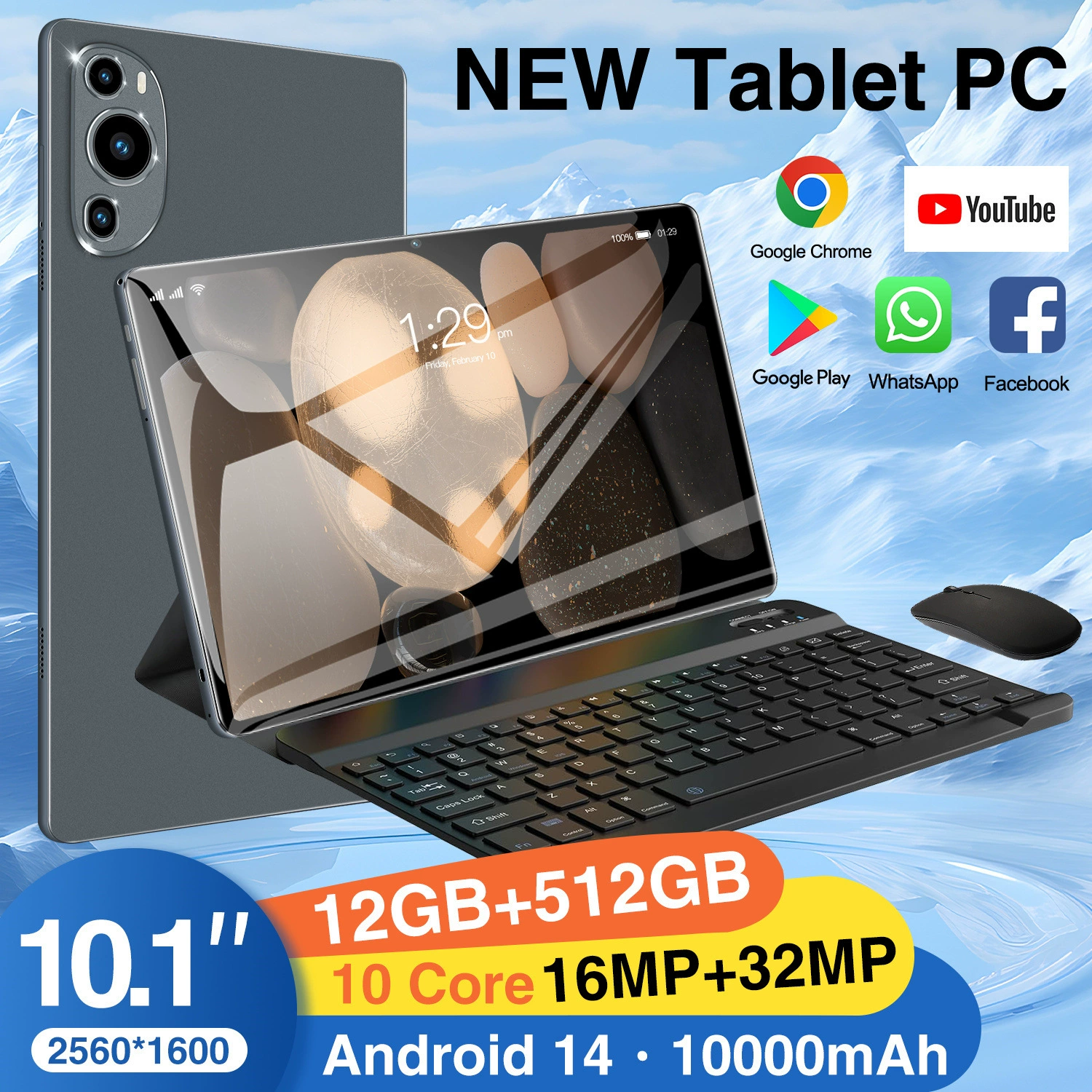Ultra thin tablet laptop, Aliexpress, Amazon, 10.1inch, bluetooth