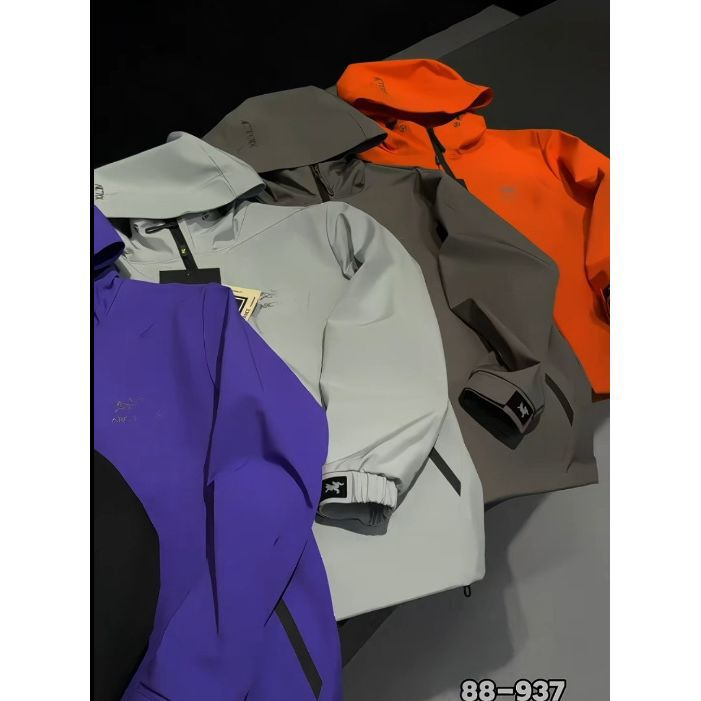 Bird's new men's hooded softshell jacket, windproof and waterproof outdoor jacket, available in multiple colors, model 595-0084