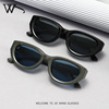 Retro fashionable glasses, universal sun protection cream, sunglasses, 2023 collection, simple and elegant design, UF-protection