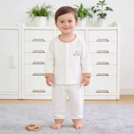 连身衣、爬服;童套装;童马甲