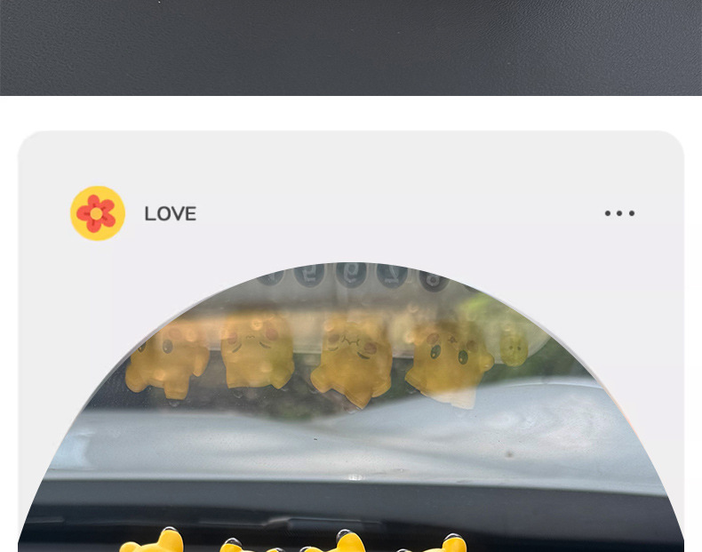 New Pikachu Temporary Parking Number Plate, High-Looking Moving License Plate, Cute Cartoon Car Moving Phone Plate