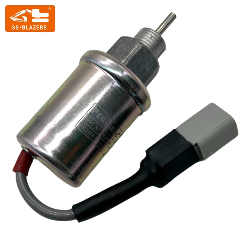 12V para válvula solenoide Perkins U85206520 interruptor de apagado de accesorios de maquinaria de construcción
