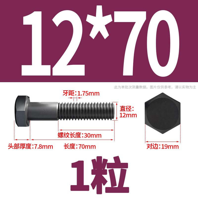 12.9級高強度外六角ねじナット大全延長ボルトねじM4M5M6M8-M24|undefined