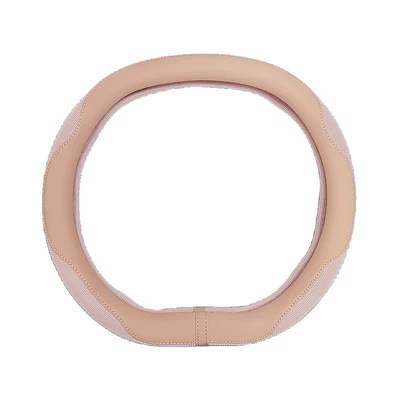 Made of Ice Silk Leather with Anti-Slip Steering wheel cover