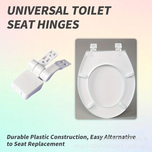 Wholesale Cross-Border Toilet Accessories Plastic Hinge Cover Ring Connector Toilet Cover Plastic Accessories Plastic Hinge