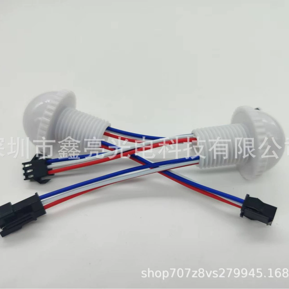 Точечный источник света, светодиодный точечный светильник, грибовидный светильник 30 мм, полноцветный точечный источник света, светодиодный пиксельный светильник, ландшафтный светильник