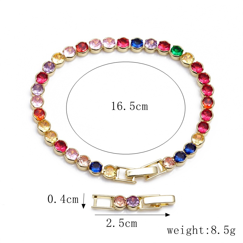 Fashion Butterfly Copper Zircon Bracelets