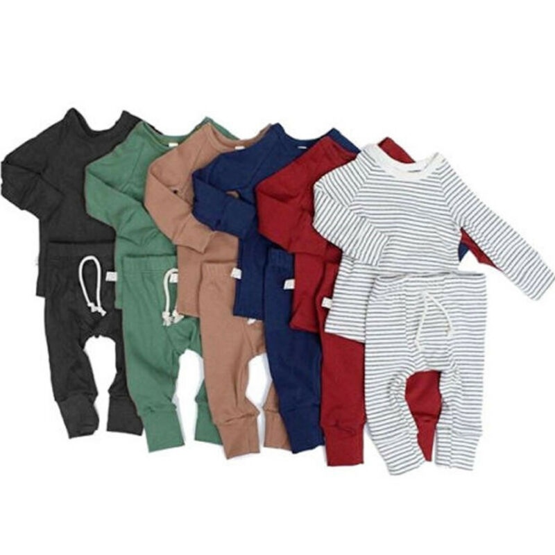 Rompers clothes cotton tracksuits set ba...