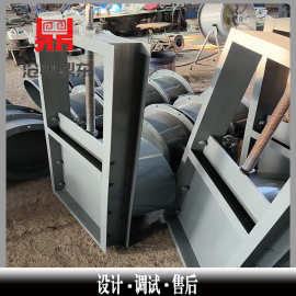 1000*1000物料污泥料斗闸板阀生产厂家 烟气管道气动闸板阀