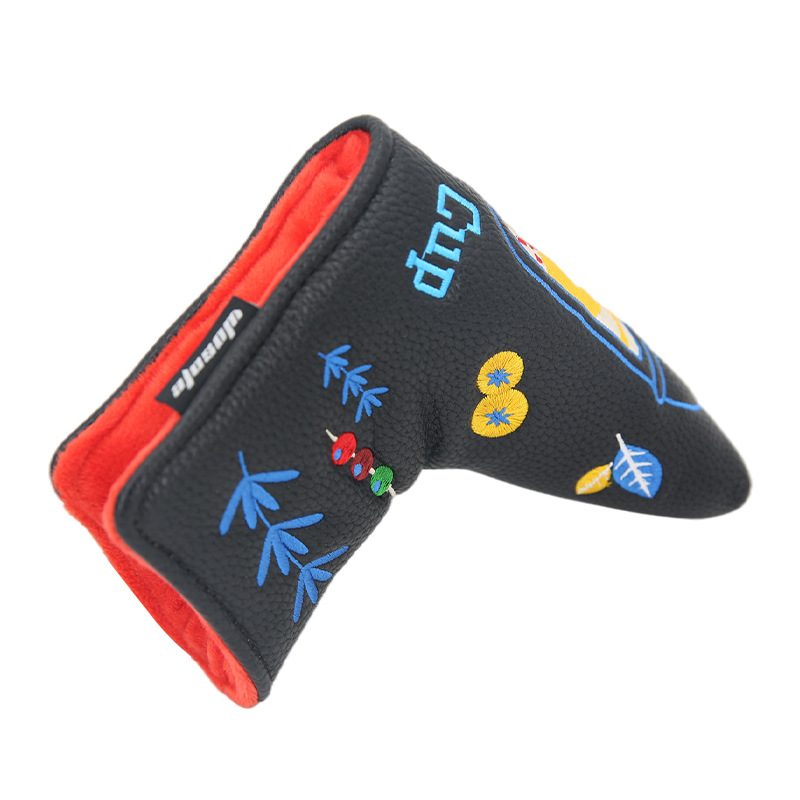 Nuevo Club de golf putter tapa de la PU cubierta protectora recta imán cerrado suministro directo de fábrica Venta caliente transfronteriza