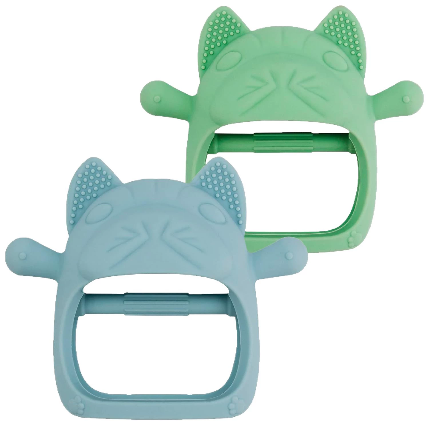 Children's teether, food silicone, toy for correct bite, relief from teething